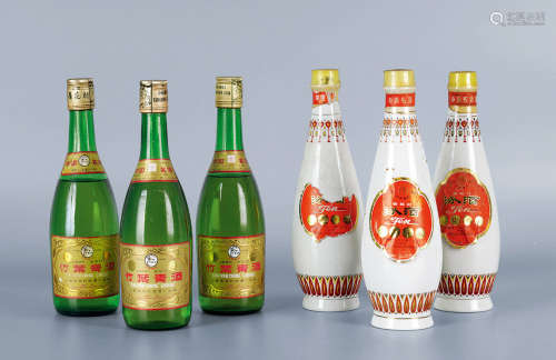 1989-1991年汾酒、竹叶青