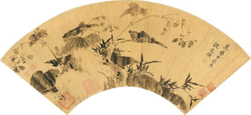1568～1647 魏之璜 花卉  镜心  水墨纸本
