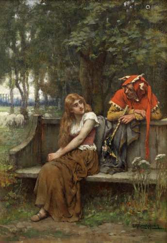 William A. Breakspeare (British, 1855-1914) Are you not ente...