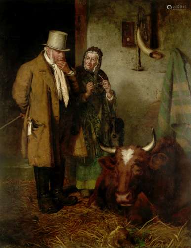 Henry Hetherington Emmerson (British, 1831-1895) 'The Cow Do...