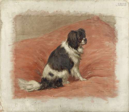 Maud Earl (British, 1863-1943) King Charles Spaniel unframed