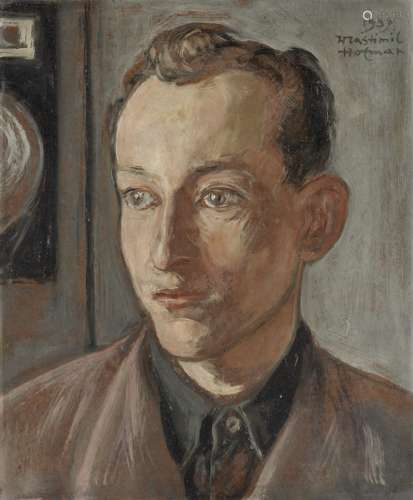 Vlastimil Hofmann (Czechoslovakian, 1881-1970) Portrait of a...