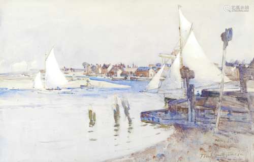 Frank Southgate, R.B.A. (British, 1872-1916) Wells Harbour, ...