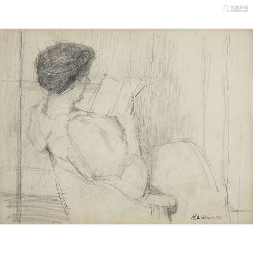 ROGER DE LA FRESNAYE (1885-1925) RÉUNION DE DEUX DESSINS FEM...