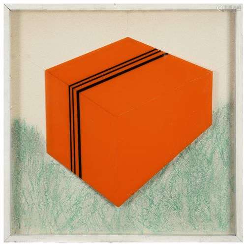 JEAN-CLAUDE FARHI (1940-2012) Sans titre, 1974 Crayon gras, ...