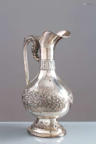 800 silver jug, gr. 2160 ca. 20th century