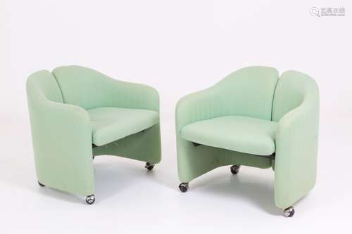 O. BORSANI & E. GERLI. Two PS142 chairs. TECNO