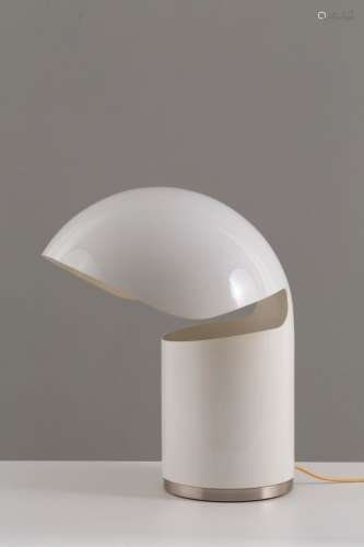 F. BUZZI CERIANI. Metal table lamp. 1960-70s