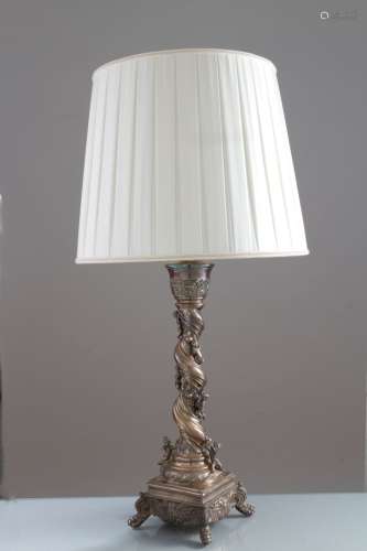 800 silver lamp, gr. 2800 ca. 20th century