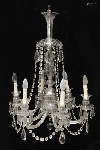 A 20th century Marie TherÃ©se style chandelier