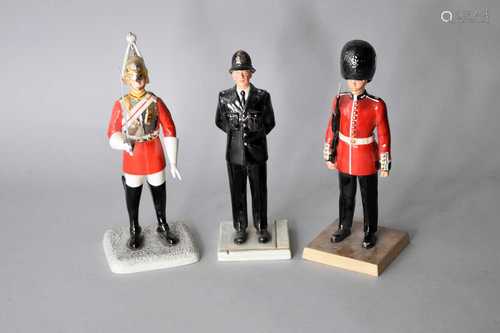 Three Royal Doulton 'Iconic London' figures