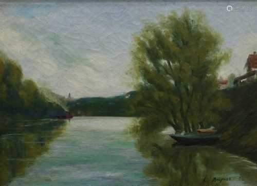 Leopold Reigner (French 20th Century, 1897-1981), Lakeside S...