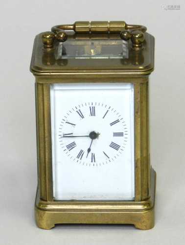 An early 20th century miniature carriage timepiece, obis cas...