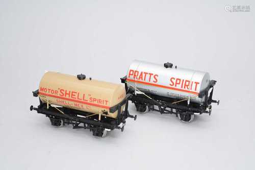 A good O-gauge model of a goods wagon, 'Motor Shell Spirit' ...