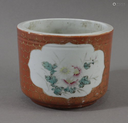 A 19th century Chinese porcelain jardiniÃ¨re from Qing