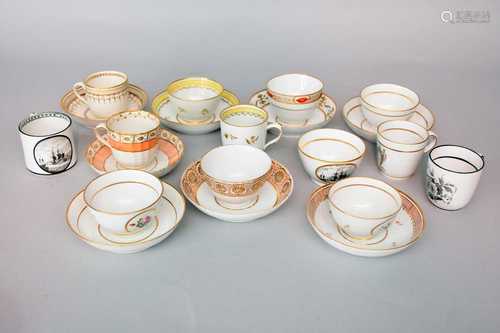 A good collection of Thomas Wolfe (Factory Z) porcelain