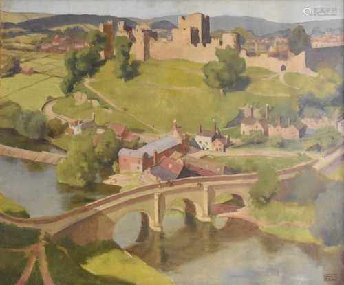 Veronica Burleigh (British 20th Century) Ludlow