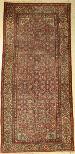 Farahan 'Kelley' antique, Persia, around 1900,wool on