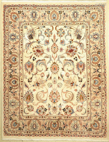 Kashmar old, Persia, approx. 50 years, wool oncotton