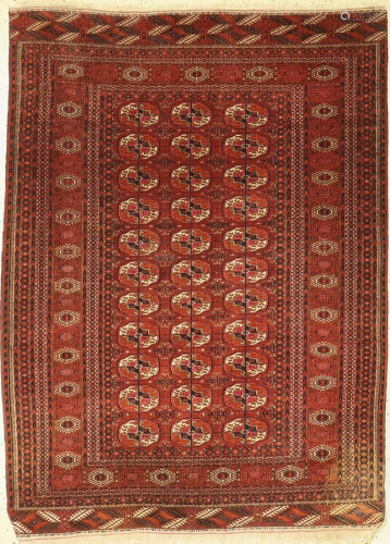 Tekke Bukhara antique, Turkmenistan, around 1910, wool
