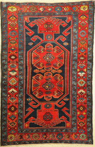 Armenian Kazak old, Caucasus, around 1910, wool on
