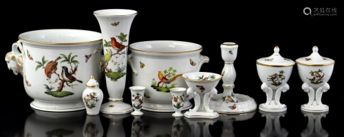 10 pieces Herend Hungary porcelain
