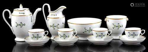 Haviland Limoges porcelain service