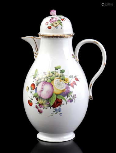 Ansbach porcelain coffee pot