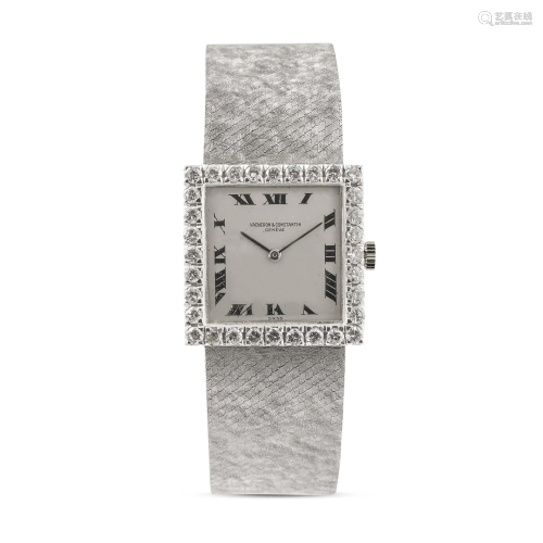 VACHERON CONSTANTIN - Elegante orologio in oro bianco