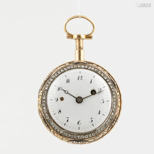 GUDIN A PARIS - Orologio da tasca in oro 18k, suoneria