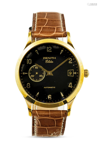 ZENITH - Elite automatico in oro 18k con datario,