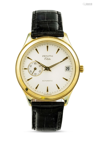 ZENITH - Elite automatico in oro 18k con datario,