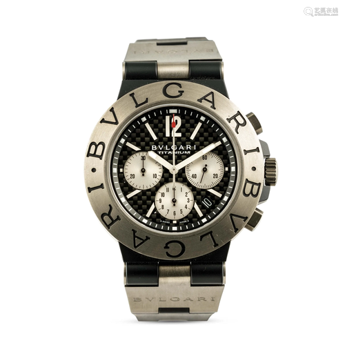 BULGARI - Titanium Chronograph, automatico con