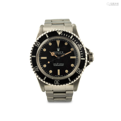 ROLEX - Sumbariner ref 5513 in acciaio con bracciale