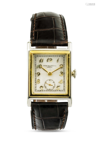 PATEK PHILIPPE - Raro orologio di Forma anni '30 con