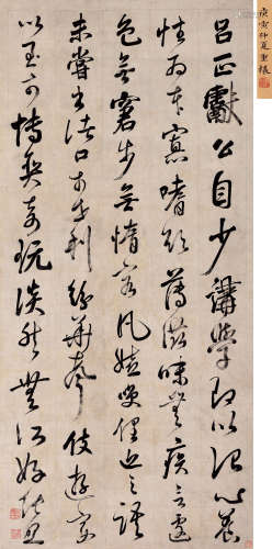 张照（1691～1745） 草书 镜片 纸本