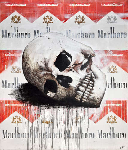 斯蒂夫·格罗 Marlboro 布面丙烯