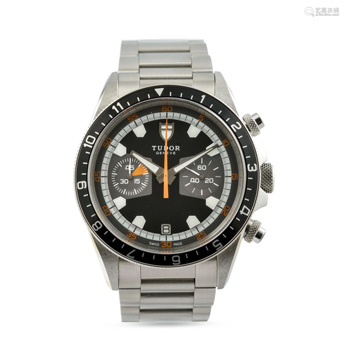 TUDOR - Heritage Chrono ref 70330N d'acciaio,