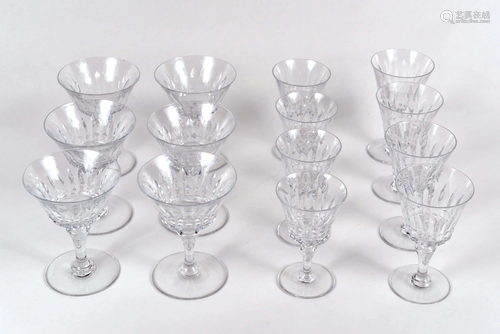 Baccarat - Set of crystal wine glasses