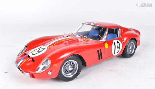 Kyosho - Ferrari 250 GTO 1962 LeMans No.19