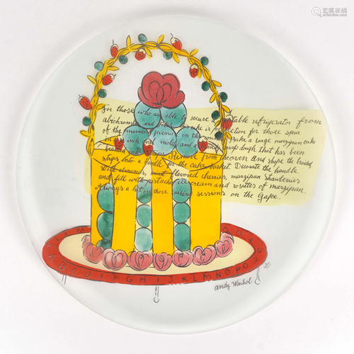 Warhol, Andy - Rosenthal cake plate