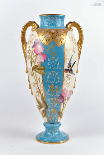 Mehlem, Franz Anton - Royal Bonn porcelain vase -