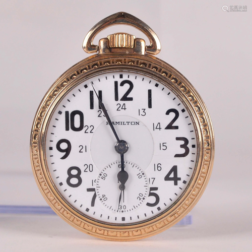 Hamilton - Pocket watch 21 jewels