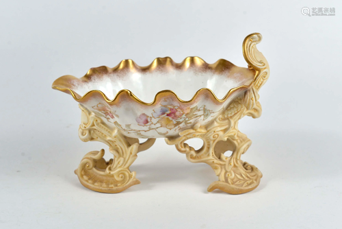 Doulton Burslem - Porcelain table center cup - 1889