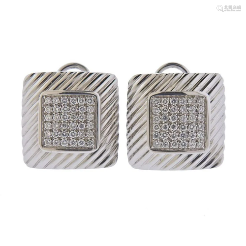 Salvini 18k Gold Diamond Earrings