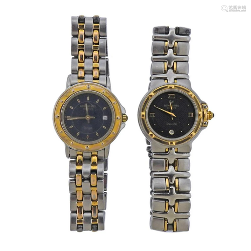 Raymond Weil Two Tone Quartz Watch Lot of 2