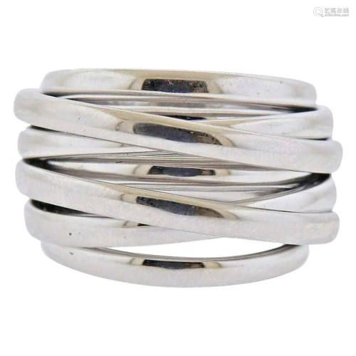 De Grisogono Allegra White Gold Dome Ring