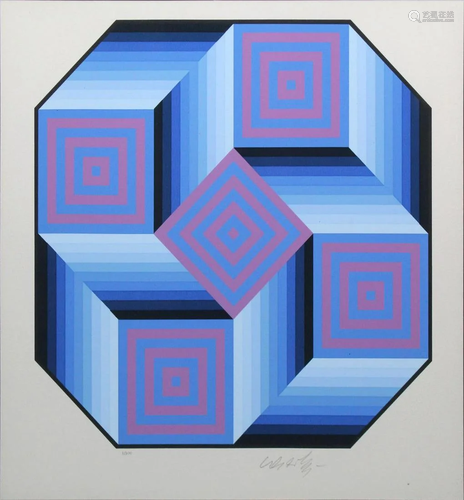 Victor Vasarely - Untitled