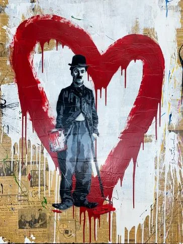 Mr. Brainwash - Charlie Chaplin (Unique)