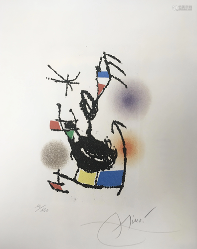 Joan Miro - Dans la Luer Oblique